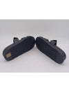 Chypre Leather Sandals Black - HERMES - BALAAN 11