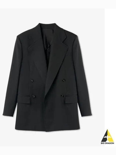 Grain De Poudre Blazer Jacket Black - BOTTEGA VENETA - BALAAN 2