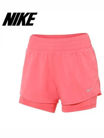 Women s NK Dri Fit One Mid Rise 3IN 2N1 Shorts DX6012 894 Domestic Product GQK723051799696 - NIKE - BALAAN 1