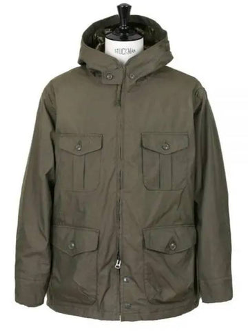 SAS Jacket Olive CP Weather Poplin 23F1D068 NQ254 EU001 - ENGINEERED GARMENTS - BALAAN 1