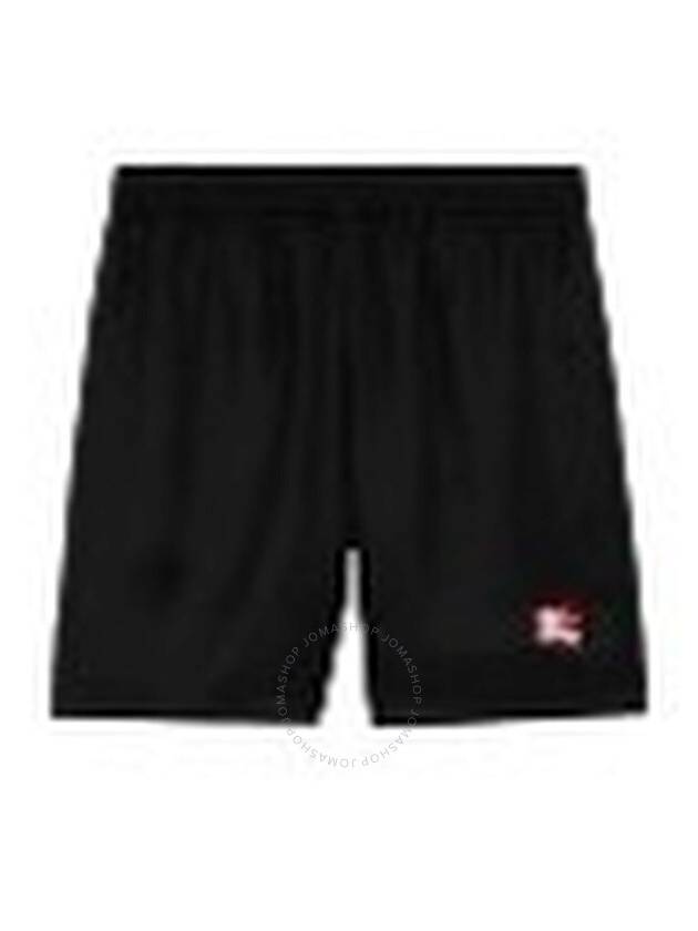 Burberry Black Bradeston Shorts, Size Medium - BURBERRY - BALAAN 1