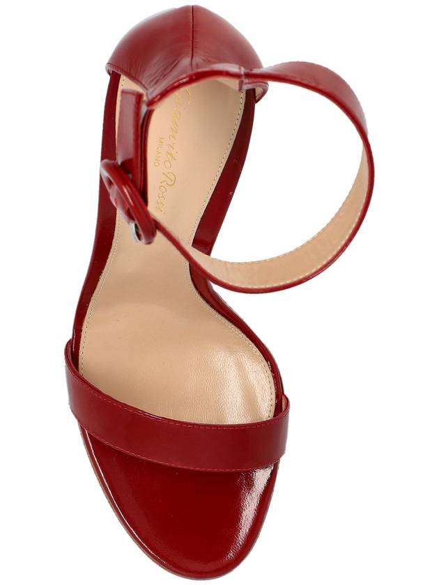 Gianvito Rossi Portofino Heeled Sandals, Women's, Red - GIANVITO ROSSI - BALAAN 6