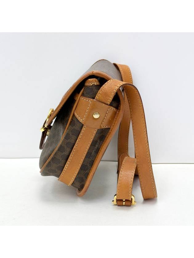 Triope Brown Square Flap Cross Bag 4PCEB0376 - CELINE - BALAAN 8