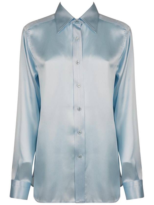 Tom Ford Fluid Silk Charmeuse Shirt Clothing - TOM FORD - BALAAN 1