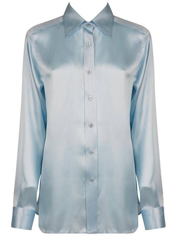 Tom Ford Fluid Silk Charmeuse Shirt Clothing - TOM FORD - BALAAN 1