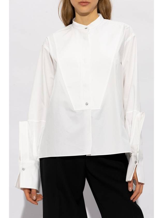 24 ss Cotton Shirt WITH CuffwITH Double Button J02DL0175J45202100 B0650999408 - JIL SANDER - BALAAN 4