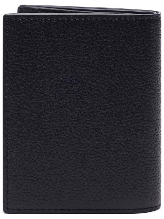 Tri-Fold Small Classic Grain Half Wallet Black - MULBERRY - BALAAN 5