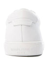 Men's Andy Leather Low Top Sneakers White - SAINT LAURENT - BALAAN 6