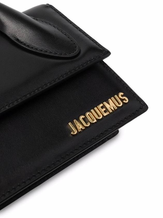 Le Chiquito Leather Tote Bag Black - JACQUEMUS - BALAAN 6