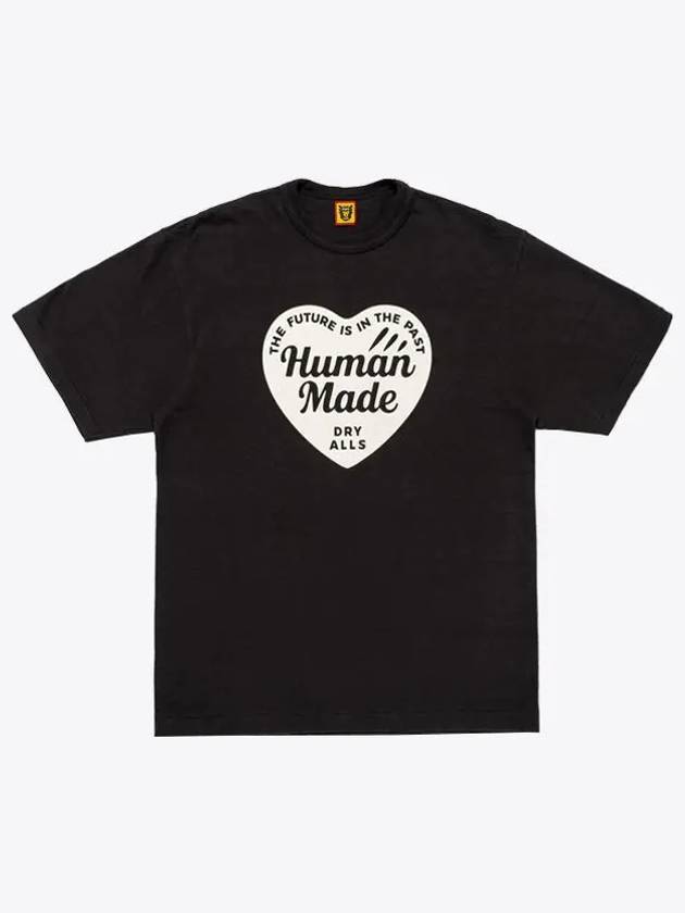 Graphic short sleeve t shirt black HM28TE007 - HUMAN MADE - BALAAN 1