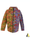 Heritage Camo Ripstop Nylon Watro Down Zip-up Jacket Brick - STONE ISLAND - BALAAN 2