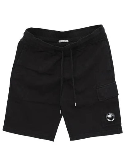 Lens Banding Cargo Shorts Black - CP COMPANY - BALAAN 2