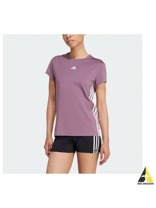 adidas Hyper Glam Training Tee IX3249 - ADIDAS - BALAAN 1