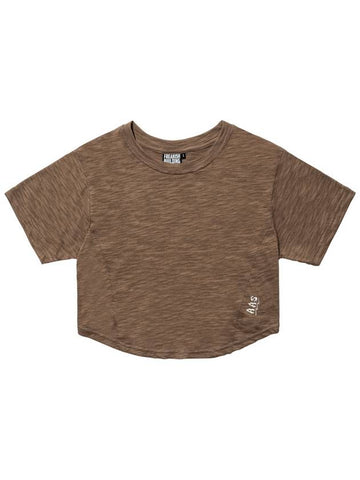 GATO CROP TOP BROWN - FREAKISH BUILDING - BALAAN 1