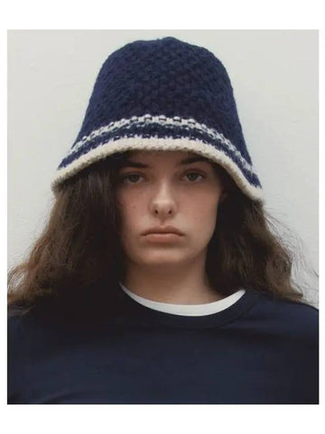 WINTER BUCKET HAT NAVY - BENSIMON - BALAAN 1