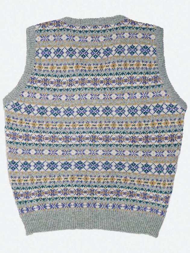 Country Fair Isle Slip over F20 Pussy willow - MICHAELROSS - BALAAN 2