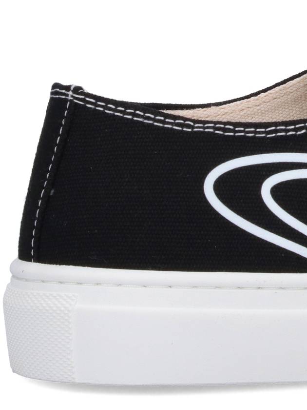 ORB Logo Low Top Sneakers Black - VIVIENNE WESTWOOD - BALAAN 5