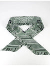 Eperon D'Or Bandana Twilly Scarf Vert - HERMES - BALAAN 3