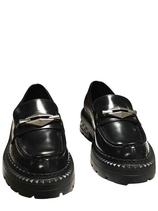 Jimmy Choo Black Box Calfskin Loafers - JIMMY CHOO - BALAAN 2