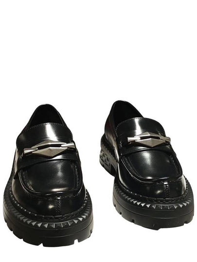 Jimmy Choo Black Box Calfskin Loafers - JIMMY CHOO - BALAAN 2