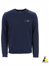 Men's Item Logo Sweatshirt Navy - A.P.C. - BALAAN 2