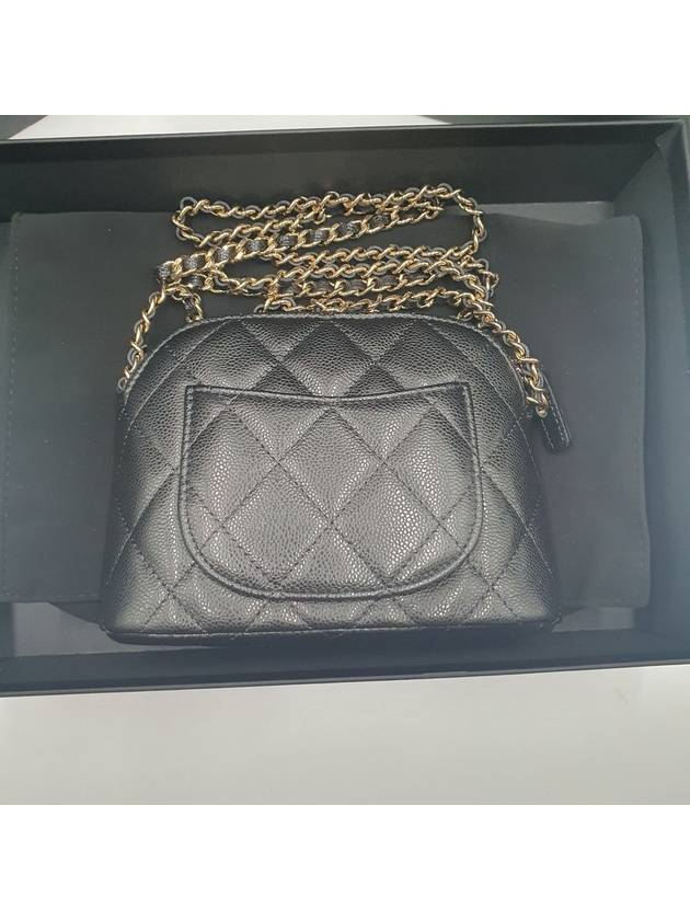 CC Logo Mini Pouch Cross Bag Black - CHANEL - BALAAN 6