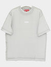 SS24KN54 GRAY overprint t shirt - SUPREME - BALAAN 3