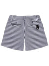 Striped Cotton Shorts OF5713LANAVY - ONOFF - BALAAN 2