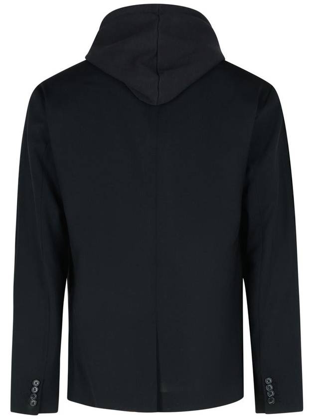 Mm6 Maison Margiela Black Cotton Blend Sweatshirt - MAISON MARGIELA - BALAAN 3