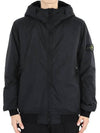 Crinkle Reps R NY Padding Black - STONE ISLAND - BALAAN 2