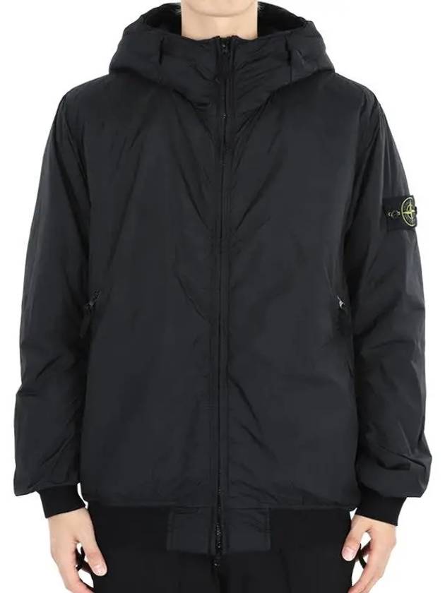 Crinkle Reps R NY Padding Black - STONE ISLAND - BALAAN 3