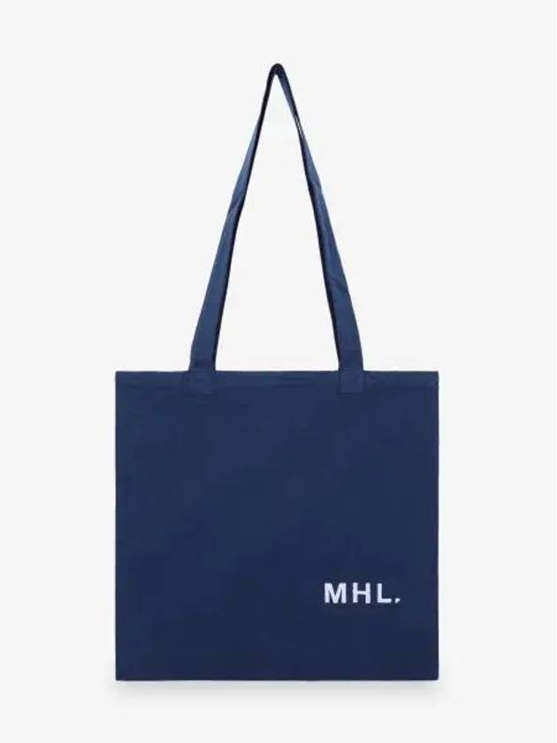 MHL ECCO Eco Tote Bag Blue UHAC0178A24FFKWWB - MARGARET HOWELL - BALAAN 1