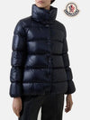 Women s COCHEVIS short down jacket navy 1A00097 595ZZ - MONCLER - BALAAN 2