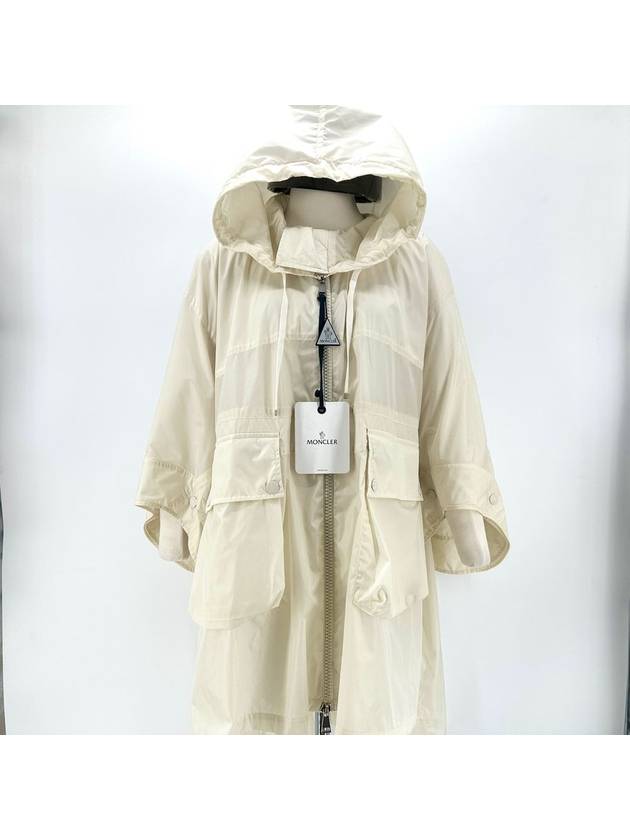 Princeps long windbreaker rain poncho cape jacket - MONCLER - BALAAN 2