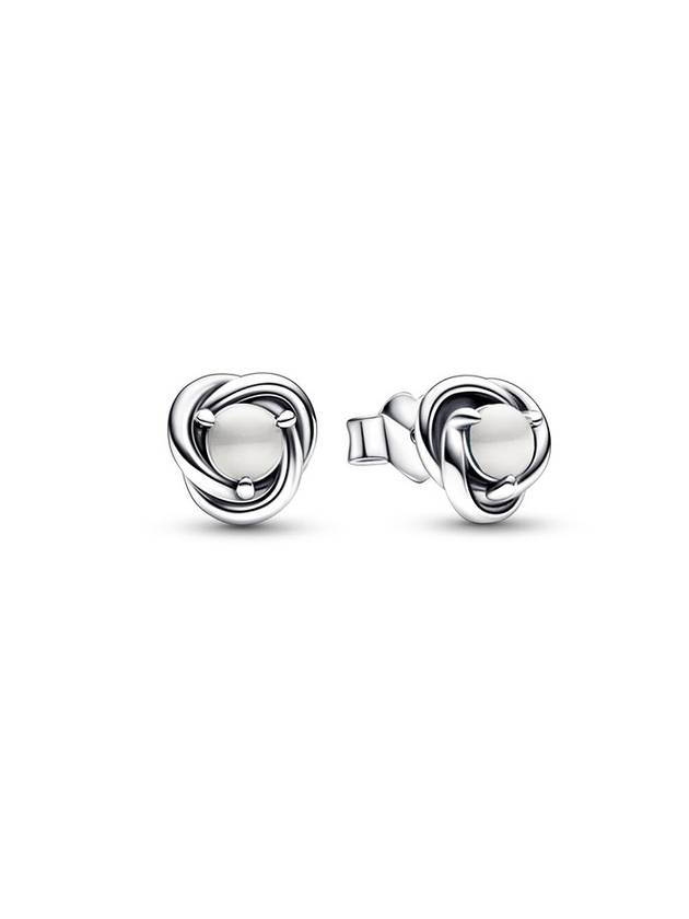 June birthstone eternity stud earrings 292335C03 - PANDORA - BALAAN 1