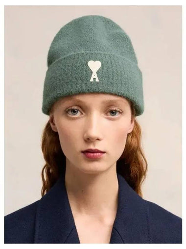 Unisex Off White Adc Beanie Antique Clay Domestic Product GM0024091068117 - AMI - BALAAN 1