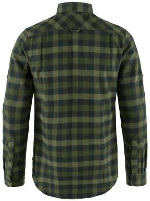 Skog Check Long Sleeve Shirt Green - FJALL RAVEN - BALAAN 3