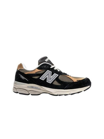 990v3 Low Top Sneakers Black - NEW BALANCE - BALAAN 1