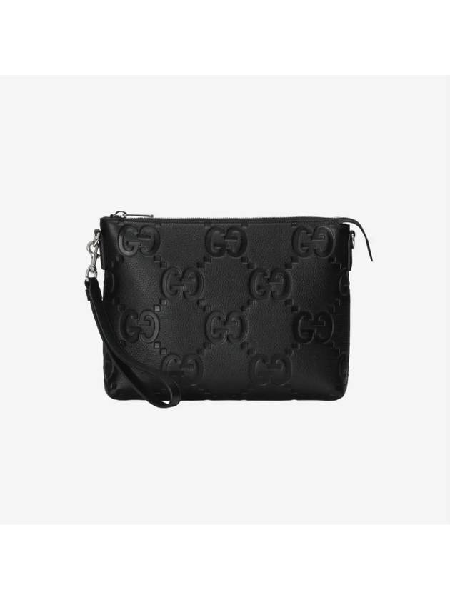 Jumbo GG Medium Messenger Bag Black - GUCCI - BALAAN 2