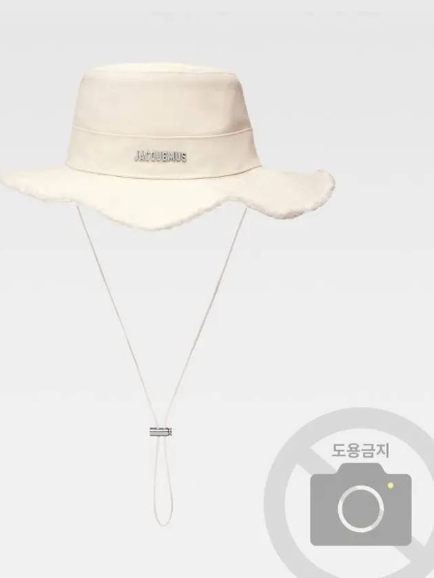 Le Bob Artichaut Bucket Hat Off White - JACQUEMUS - BALAAN 7