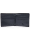 V Logo Signature Half Wallet Black Green - VALENTINO - BALAAN 11