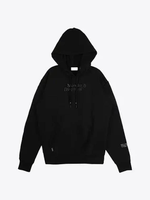 8G70910 809F4 999 Black Men’s Hooded Sweatshirt - MONCLER - BALAAN 1