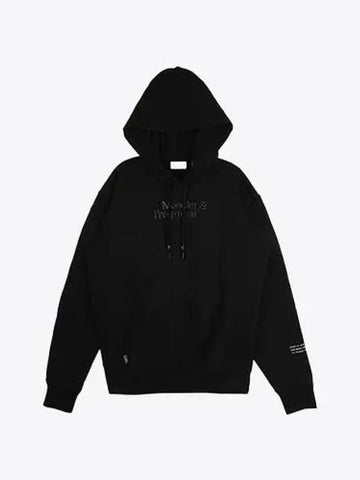 Black Men s Hooded Sweatshirt 8G70910 809F4 999 - MONCLER - BALAAN 1