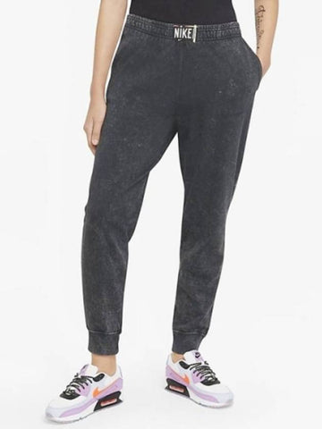 01DQ3341010Women’sWashed Swoosh PantsBlack - NIKE - BALAAN 1