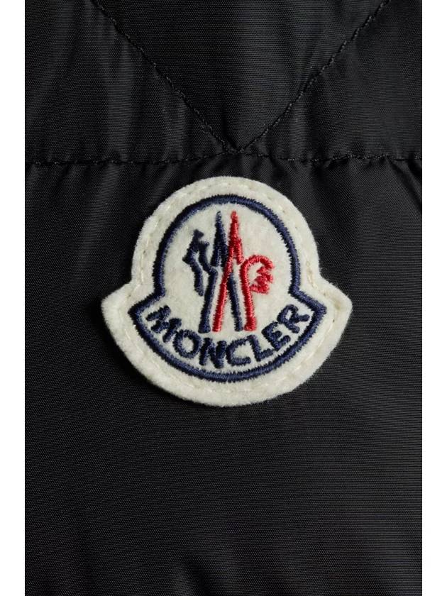 Men's Cluny Hooded Fur Short Padding Black - MONCLER - BALAAN 5