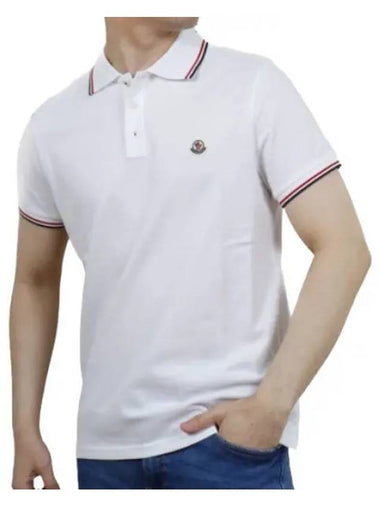 8A70300 84556 001 Patch Logo Polo Shirt - MONCLER - BALAAN 1