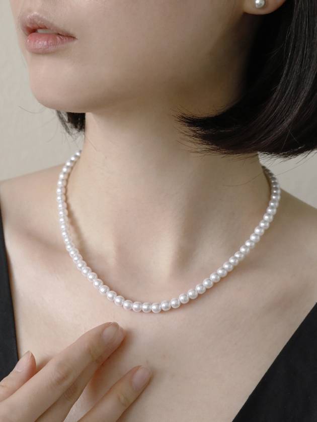 Nuclear Pearl Necklace White - SOSOO - BALAAN 7