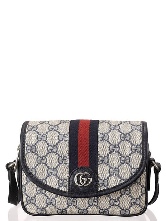 Ophidia GG Mini Shoulder Bag Beige Blue - GUCCI - BALAAN 2