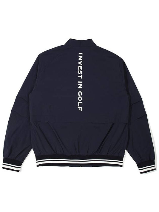 Bucket zip up jacket NAVY MAN - MALBON GOLF - BALAAN 2