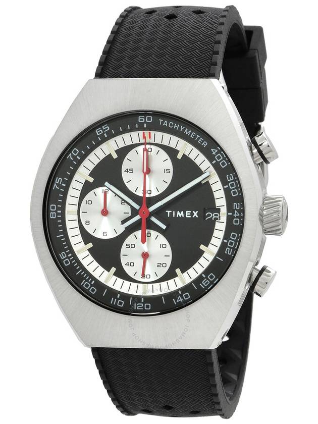 Timex Legacy Chronograph Quartz Black Dial Men's Watch TW2W64500 - TIMEX - BALAAN 1